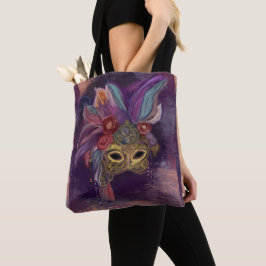 BOLSO DE TELA ENMASCARADO VENECIA ARTE