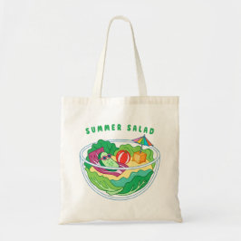 Bolso De Tela Ensalada de Verano