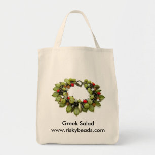 Bolso De Tela Ensalada griega