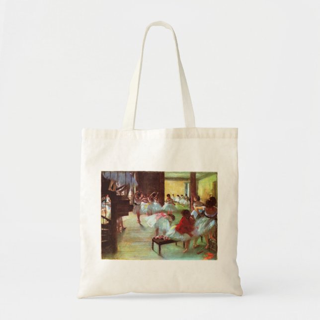 Bolso De Tela Ensayo de ballet - Edgar Degas - 1880 (Frente)