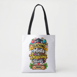 Bolso De Tela Enseñando Mentes e Inspirando Corazones