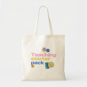Bolso De Tela Enseñanza del paquete inicial
