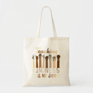 Bolso De Tela Enseñar Amabilidad Es Mi Conciencia Del Autismo De