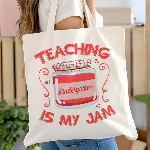 Bolso De Tela Enseñar es mi Jam Profesor Personalizado