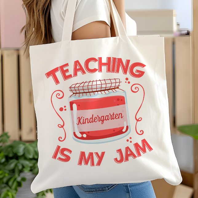 Bolso De Tela Enseñar es mi Jam Profesor Personalizado (Subido por el creador)