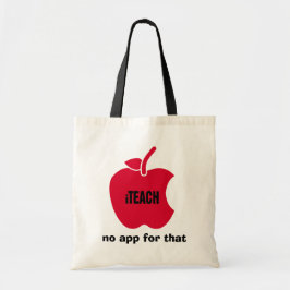 Bolso De Tela Enseñar. No hay aplicación para eso. Regalo
