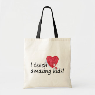 Bolso De Tela Enseño a niños asombrosos