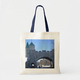 Bolso De Tela Entrada a la Ciudad Vieja de Quebec, Quebec, Canad