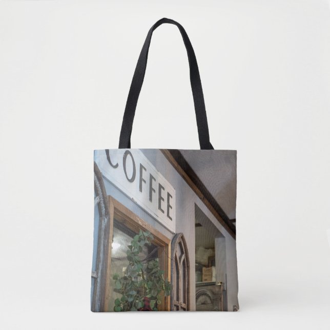 Bolso De Tela Entrada de Café Cozy Corner (Anverso)