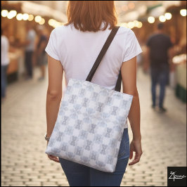 Bolso De Tela Entramado cristalino