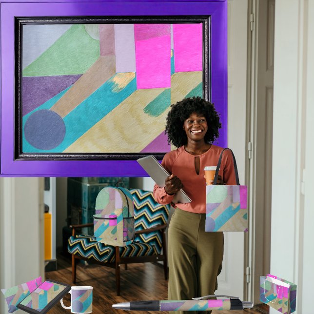 Bolso De Tela Entrance (Get the full "Entrance" collection at: https://bit.ly/SmartArtIIZazzle.)