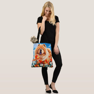 Bolso De Tela ENTRE LAS AMAPOLAS Chow