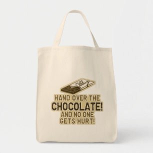 Bolso De Tela Entregue el chocolate