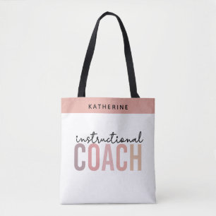 Bolso De Tela Entrenador de instrucción personalizado - Regalos