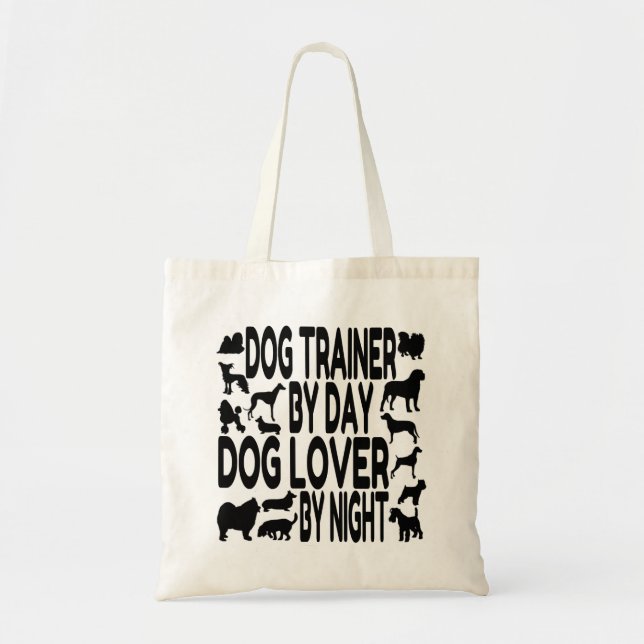 Bolso De Tela Entrenador de Perros Perros (Frente)