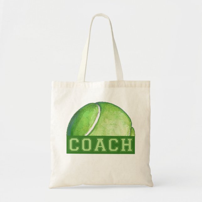 Bolso De Tela Entrenador de tenis (Frente)