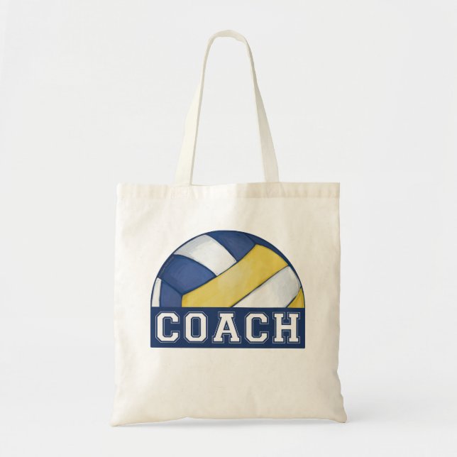 Bolso De Tela Entrenador de voleibol (Frente)