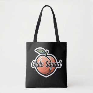Bolso De Tela Entrenamiento de Peach Fitness para Glute Squad
