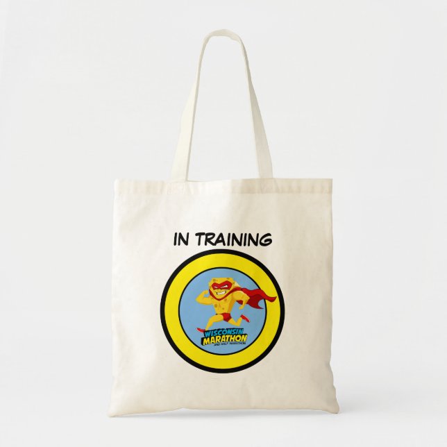 Bolso De Tela Entrenamiento del maratón de Wisconsin (Frente)