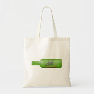 Bolso De Tela Enviar en una botella