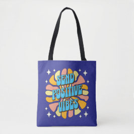 Bolso De Tela Enviar Vibraciones Positivas