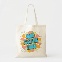 Bolso De Tela Enviar Vibraciones Positivas