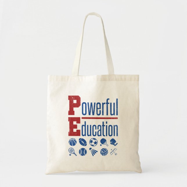 Bolso De Tela EP Potente educador del PE (Frente)
