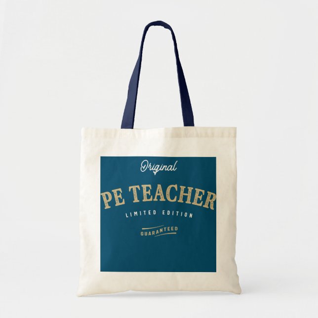 Bolso De Tela EP Profesor Funny Job Title Professionate Cumpleañ (Frente)