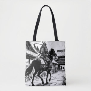 Bolso De Tela Epic Samurai Rider Manga Arte Imprimir