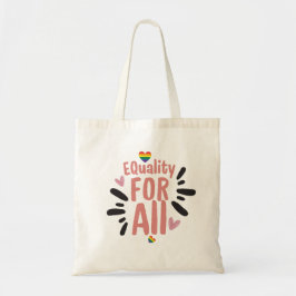 Bolso De Tela Equality Pride Month Tote Bag – Rainbow LGBTQ