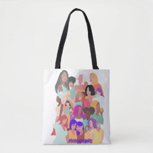 Bolso De Tela Equidad de abrazar - Feliz Día de la Mujer 2023