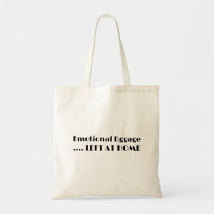 Bolso De Tela Equipaje emocional en casa