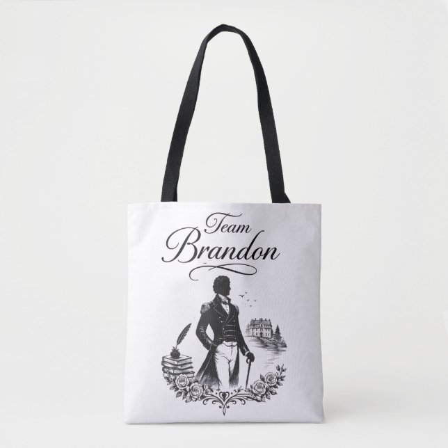 Bolso De Tela equipo Brandon  (Anverso)