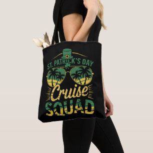 Bolso De Tela Equipo de crucero del día de San Patricio coincide