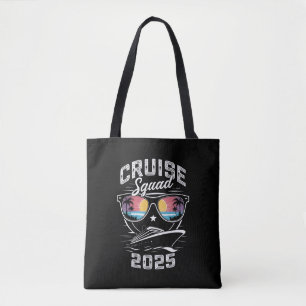 Bolso De Tela Equipo de crucero vacaciones de verano 2025 famili