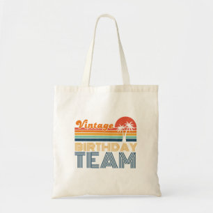 BOLSO DE TELA EQUIPO DE CUMPLEAÑOS
