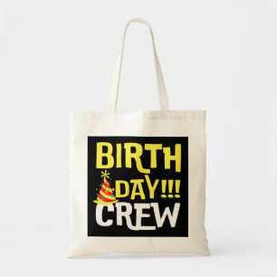 Bolso De Tela Equipo de cumpleaños