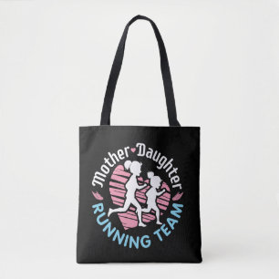 Bolso De Tela Equipo de ejecución de hija madre