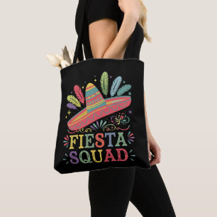 Bolso De Tela Equipo de Fiesta Cinco de Mayo Familiares a Juego