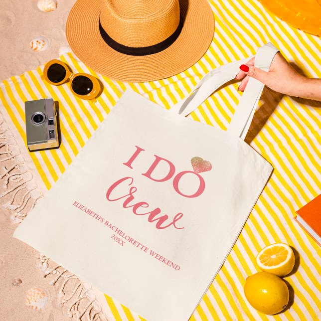 Bolso De Tela Equipo de 'I Do' Despedida de Soltera (Subido por el creador)