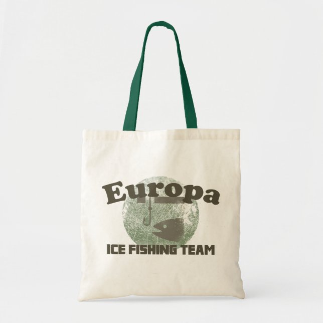 Bolso De Tela Equipo de la pesca del hielo del Europa (Frente)