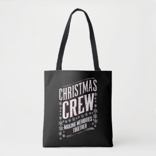 Bolso De Tela Equipo de Navidad Familia Combinación Escuadrón de