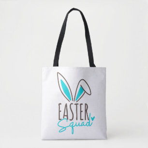 Bolso De Tela Equipo de Pascua Familiar a Juego