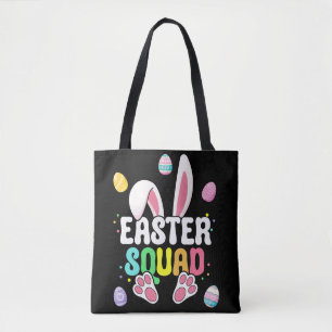 Bolso De Tela Equipo de Pascua Familiar a Juego