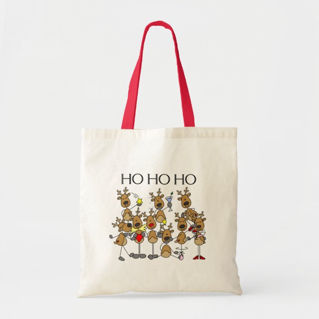 Bolso De Tela Equipo de reno (Frente)