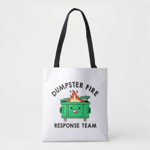 Bolso De Tela Equipo de respuesta ante incendios de basureros
