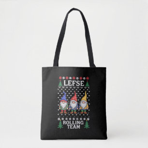 Bolso De Tela Equipo de rodillo de Lefse Navidad Gnome de hornea