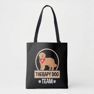 Bolso De Tela Equipo de Terapia del Perro