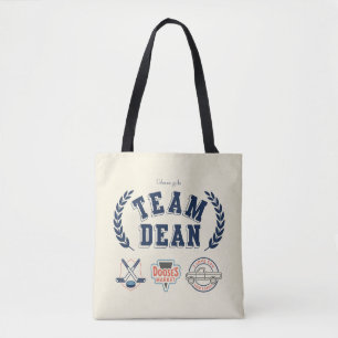 Bolso De Tela Equipo Dean Diseño de Gilmore Girls