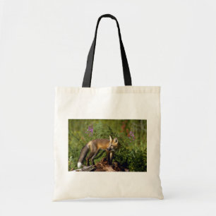 Bolso De Tela Equipo del Fox rojo